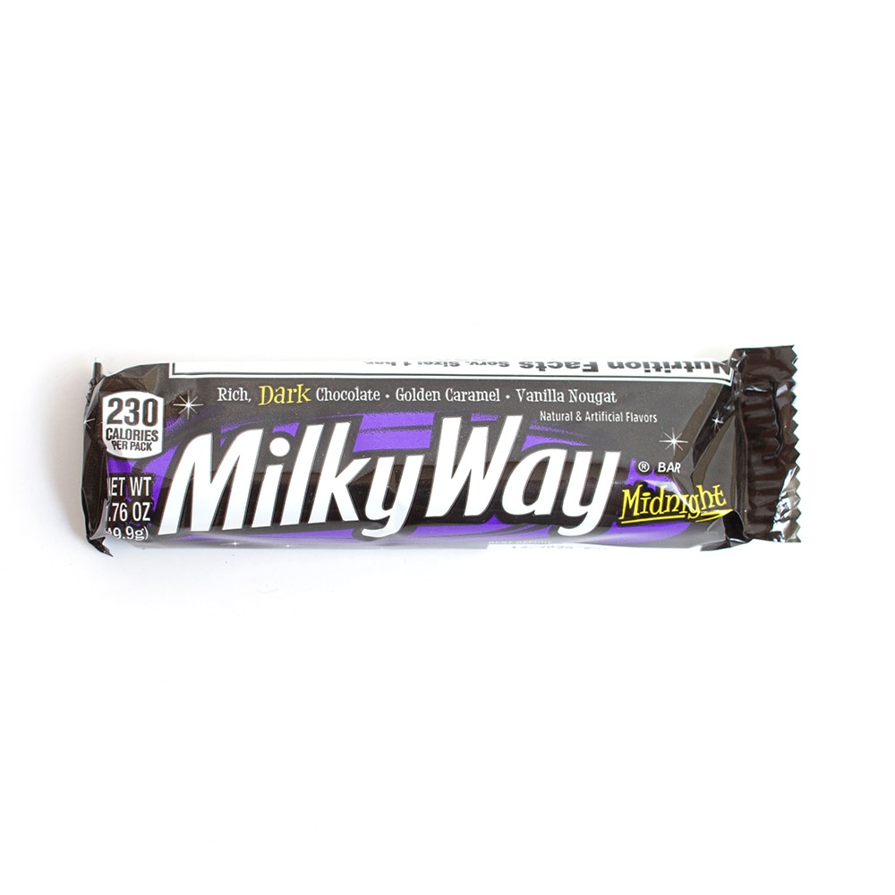 Chocolate, Food & Beverage, Mars, Milky Way, Candy Bar, Midnight Dark, 1.76 ounce, 76181